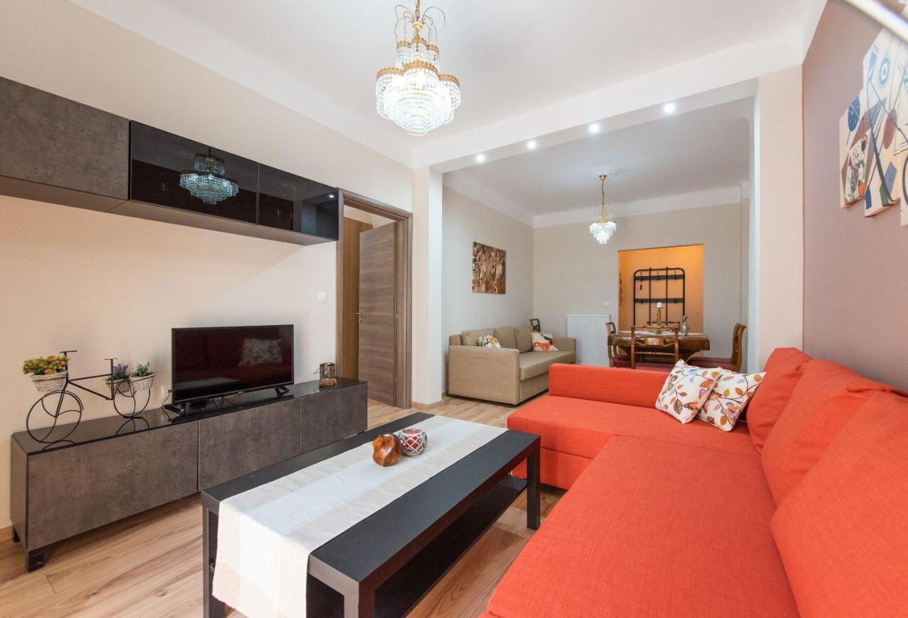 Apricot By Halu! Cozy Apt Next To Agia Sophia Metro Station Selanik Dış mekan fotoğraf