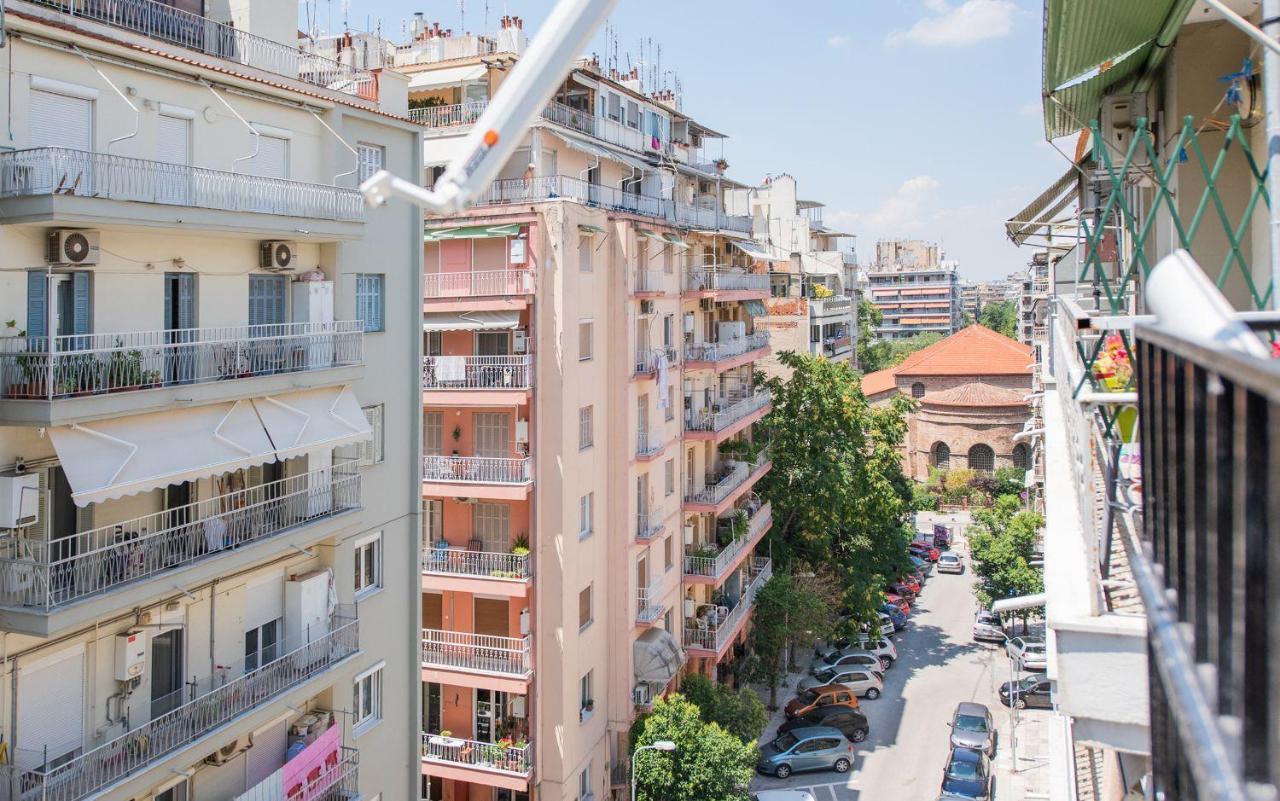 Apricot By Halu! Cozy Apt Next To Agia Sophia Metro Station Selanik Dış mekan fotoğraf
